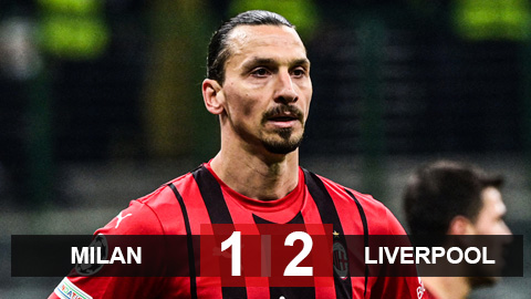 Kết quả Milan vs Liverpool: Chia tay Rossoneri