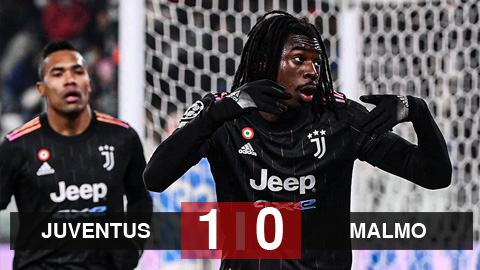 Kết quả bóng đá Juventus vs Malmo: "Bà đầm già" vào vòng 1/8 với vị trí số 1 bảng H