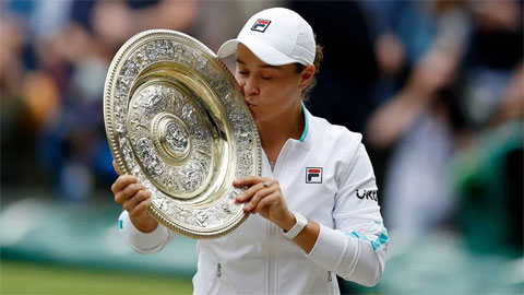 Ashleigh Barty vô địch đơn nữ Wimbledon 2021