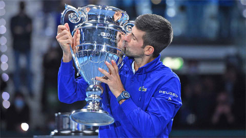 Djokovic được đề cử VĐV hay nhất năm 2021
