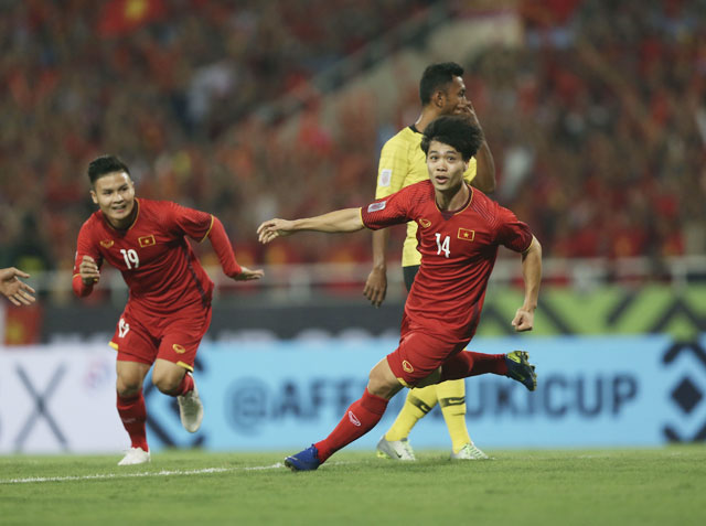 Công Phượng chưa từng thua trong những lần đối đầu Malaysia - Ảnh: MINH TUẤN