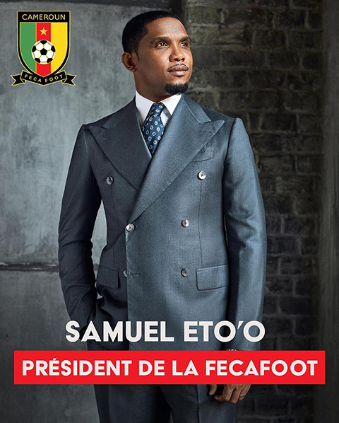 Eto'o trở thành tân Chủ tịch LĐBĐ Cameroon