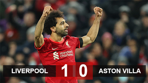 Liverpool 1-0 Aston Villa: 3 điểm toát mồ hôi