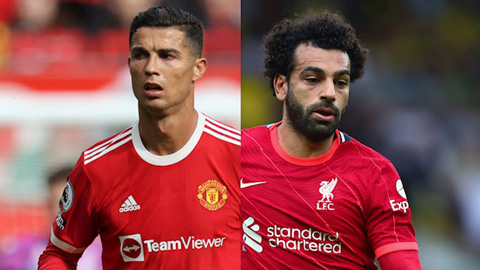 Salah đóng góp vào bàn thắng nhiều gấp đôi Ronaldo