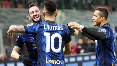 Inter trên đỉnh Serie A