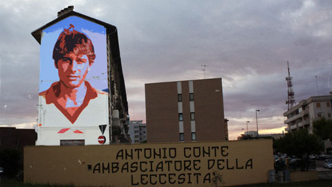 Conte từng là thần tượng tại Lecce