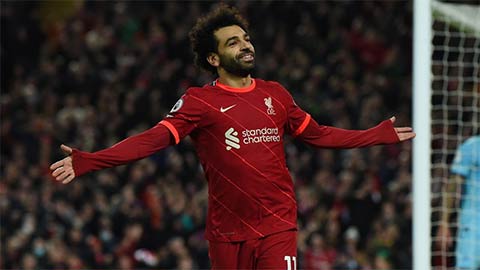 Liên tục ghi bàn, Salah đe dọa kỷ lục của Shearer