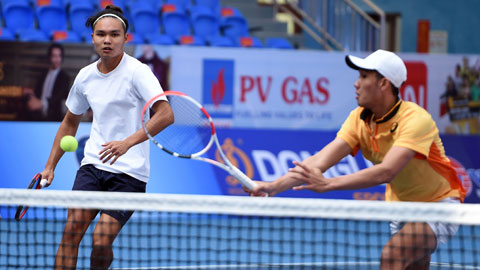 Trịnh Linh Giang và Nguyễn Văn Phương vô địch đôi nam giải quần vợt VĐQG 2021