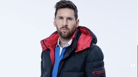 Messi quảng bá sản phẩm quần áo Thu Đông 