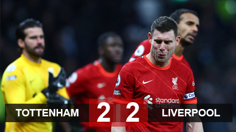 Kết quả Tottenham vs Liverpool: Lữ đoàn đỏ hụt bước