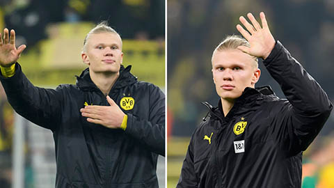 Haaland hành động lạ khi vẫy tay chào CĐV, chuẩn bị chia tay Dortmund?