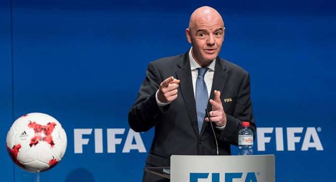 Chủ tịch FIFA, Infantino kiên định với ý tưởng tổ chức World Cup 2 năm một lần