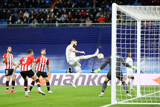 Cái duyên ghi bàn của Karim Benzema với mành lưới Bilbao sẽ giúp Real Madrid giành chiến thắng
