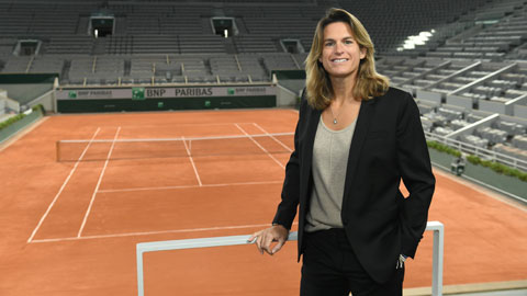 Amelie Mauresmo trở thành giám đốc Roland Garros