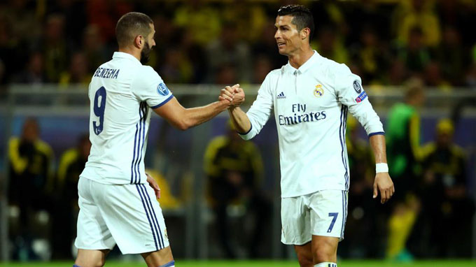 Benzema chấp nhận làm nền để Ronaldo tỏa sáng tại Real