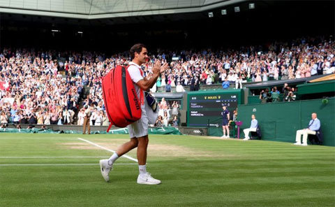 Federer rời Wimbledon 2021 bằng set thua 0-6, điều mới xảy ra ba lần trong sự nghiệp của anh