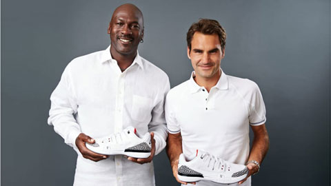 Roger Federer muốn theo chân Michael Jordan