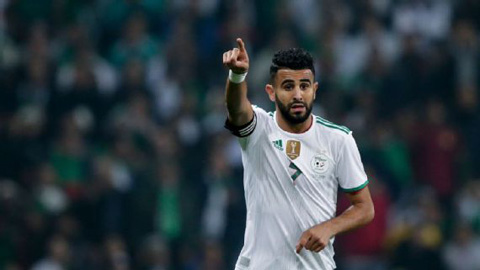 Riyad Mahrez sẽ là thủ quân ĐT Algeria tại AFCON 2020
