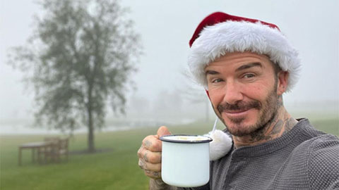 David Beckham và các ngôi sao bóng đá đón Giáng sinh như thế nào?