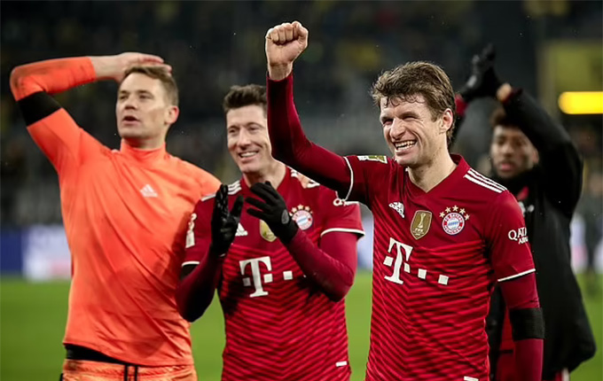 Bayern sẽ có 10 lần liên tiếp vô địch Bundesliga?