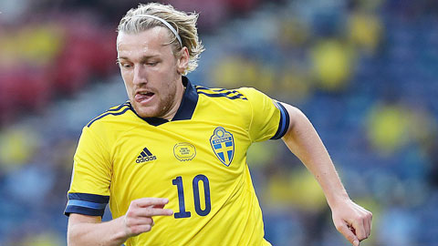 Forsberg, cầu thủ xuất sắc nhất năm của Thụy Điển