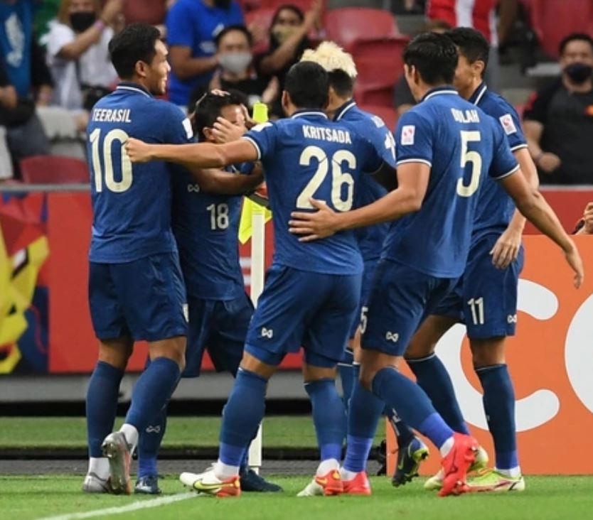 Thái Lan thắng tuyệt đối ở lượt đi trước Indonesia - Ảnh: Getty