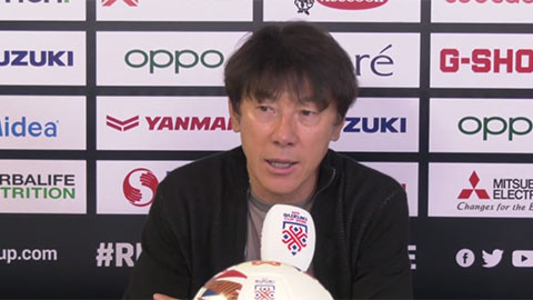 HLV Shin Tae Yong: "Thua Thái Lan 0-4 chưa phải dấu chấm hết với Indonesia"