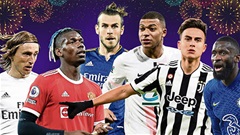 Pogba, Mbappe, Bale và 539 cầu thủ có giá 0 đồng vào năm 2022