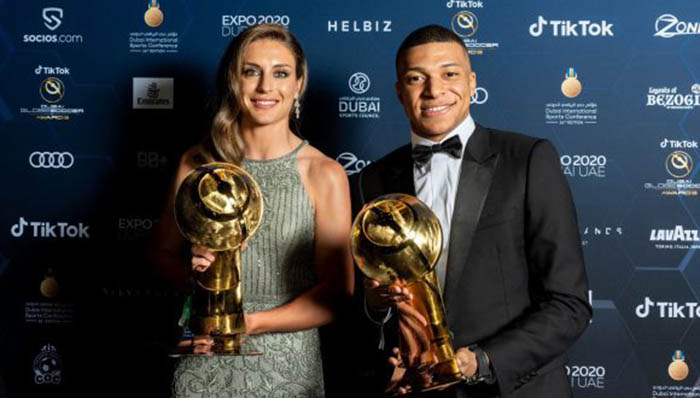 Mbappe giành Globe Soccer Awards 2021