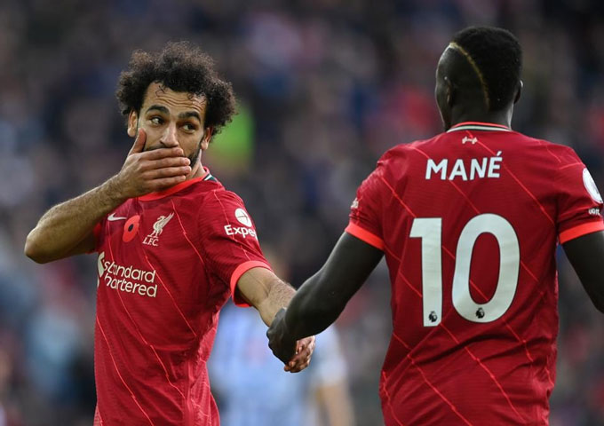 Liverpool có thể sẽ mất Salah và Mane cho AFCON