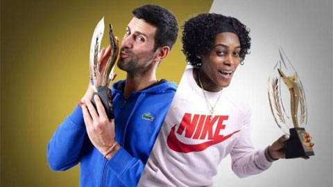 Djokovic nhận giải ‘VĐV xuất sắc nhất thế giới năm 2021’