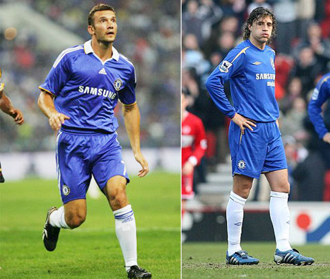 Shevchenko, Torres, Crespo là 3 trong nhiều tiền đạo nổi tiếng thất bại thảm hại tại Chelsea