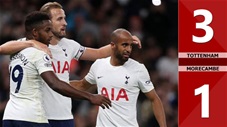 VIDEO bàn thắng Tottenham vs Morecambe: 3-1 (Vòng 3 FA Cup 2021/22)