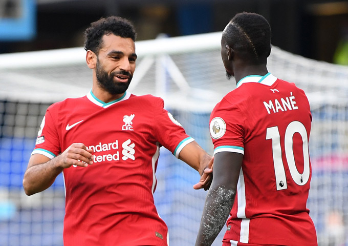 Salah và Mane vào đội hình tiêu biểu châu Phi năm 2021