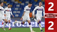 VIDEO bàn thắng Napoli vs Fiorentina: 2-2 (HP: 0-3, Vòng 1/8 Coppa Italia 2021/22)