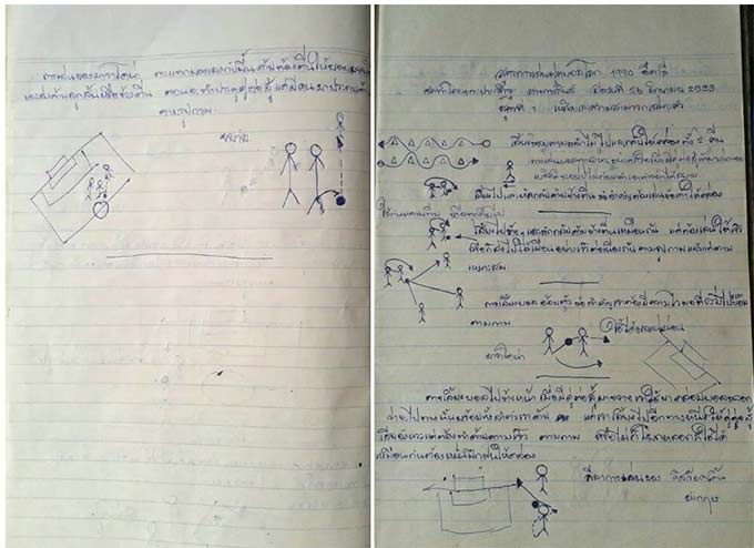 Bố của Chanathip ghi lại những pha bóng kinh điển của bóng đá thế giới trên cuốn sổ cách đây gần 30 năm