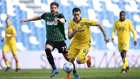 Soi kèo  Sassuolo vs Verona, 18h30 ngày 16/1: Tài bàn thắng cả trận