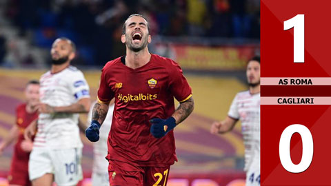 VIDEO bàn thắng AS Roma vs Cagliari: 1-0 (Vòng 22 Serie A 2021/22)