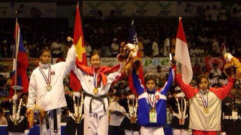 Nguyễn Thị Huyền Diệu, cô gái vàng taekwondo