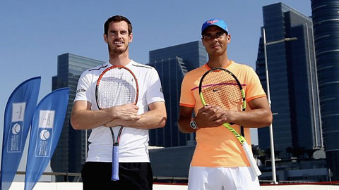 Vắng Djokovic đã có Murray và Nadal tỏa sáng