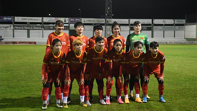 ĐT nữ Việt Nam nhiều hy vọng sẽ đủ quân số thi đấu trận mở màn với Hàn Quốc ngày 21/1 - Ảnh: VFF