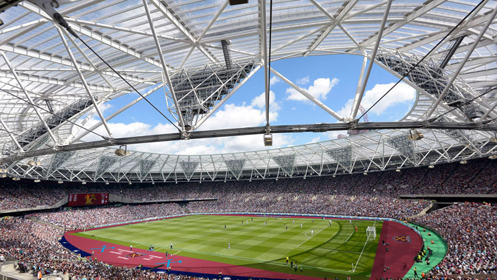 Sân bóng của West Ham được hưởng từ Olymlic 2012