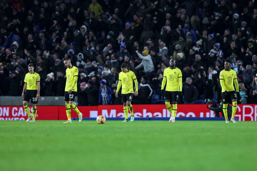 Chelsea tỏ rõ sự mệt mỏi sau trận hoà 1-1 trên sân của Brighton vào hôm thứ Ba vừa qua