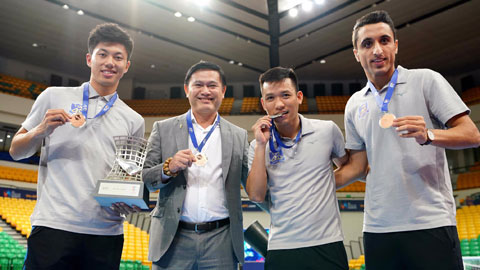 Trưởng đoàn Futsal Việt Nam Trần Anh Tú: 'Nỗ lực hết sức để nâng tầm Futsal Việt Nam'