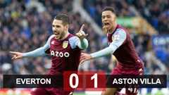 Kết quả Everton 0-1 Aston Villa: Đội bóng của Gerrard lên thứ 10