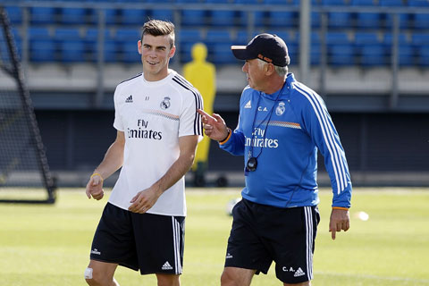 Ancelotti cho rằng Bale sẽ lấy lại được phong ở giai đoạn lượt về 