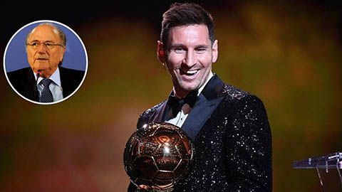 Sepp Blatter: 'Messi không xứng giành Quả Bóng Vàng 2021'