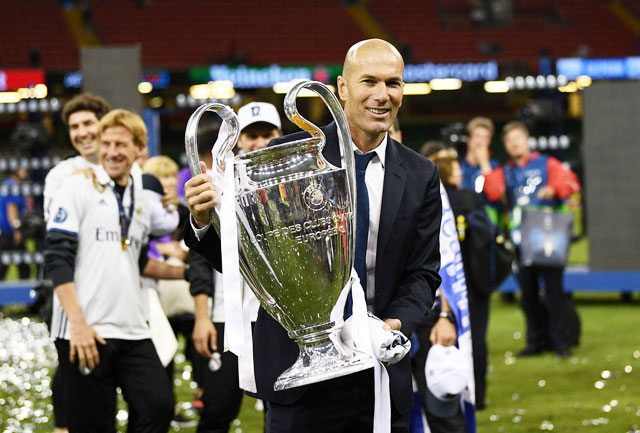PSG rất cần Zidane để chinh phục chiếc cúp danh giá Champions League