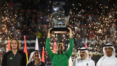 Djokovic dự giải ATP 500 ở Dubai