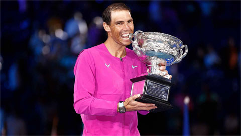 Djokovic, Federer chúc mừng kỷ lục 21 Grand Slam của Nadal